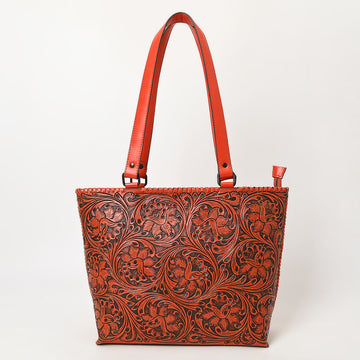 American Darling Tote Hand tooled Genuine Leather Women Bag Western Handbag Purse | Travel Bags